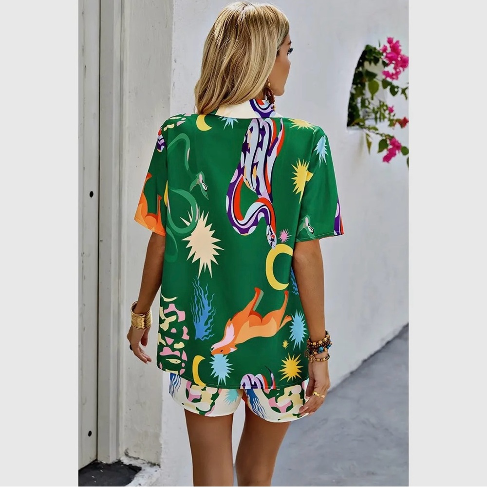 Two Piece Patterned Set. Nwt - image 7